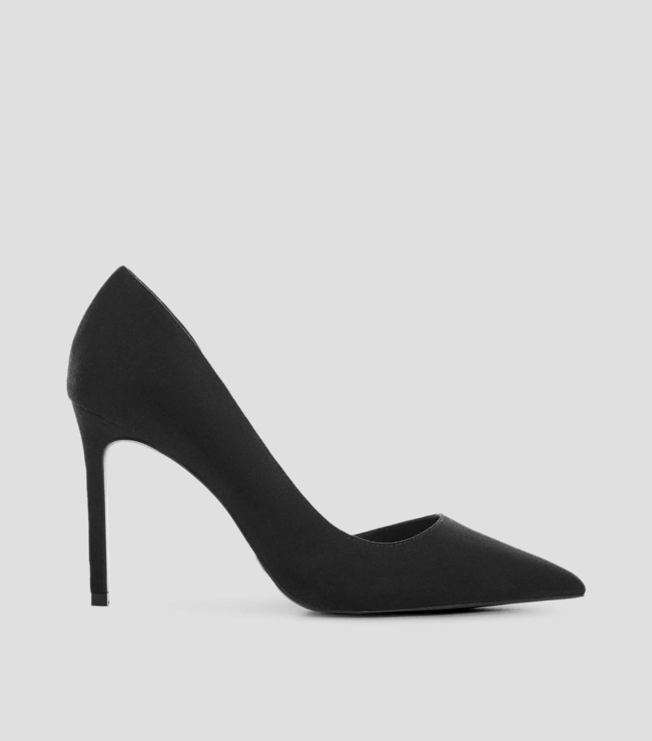 Mango Zapatillas Slip On con tacón alto de aguja Mujer