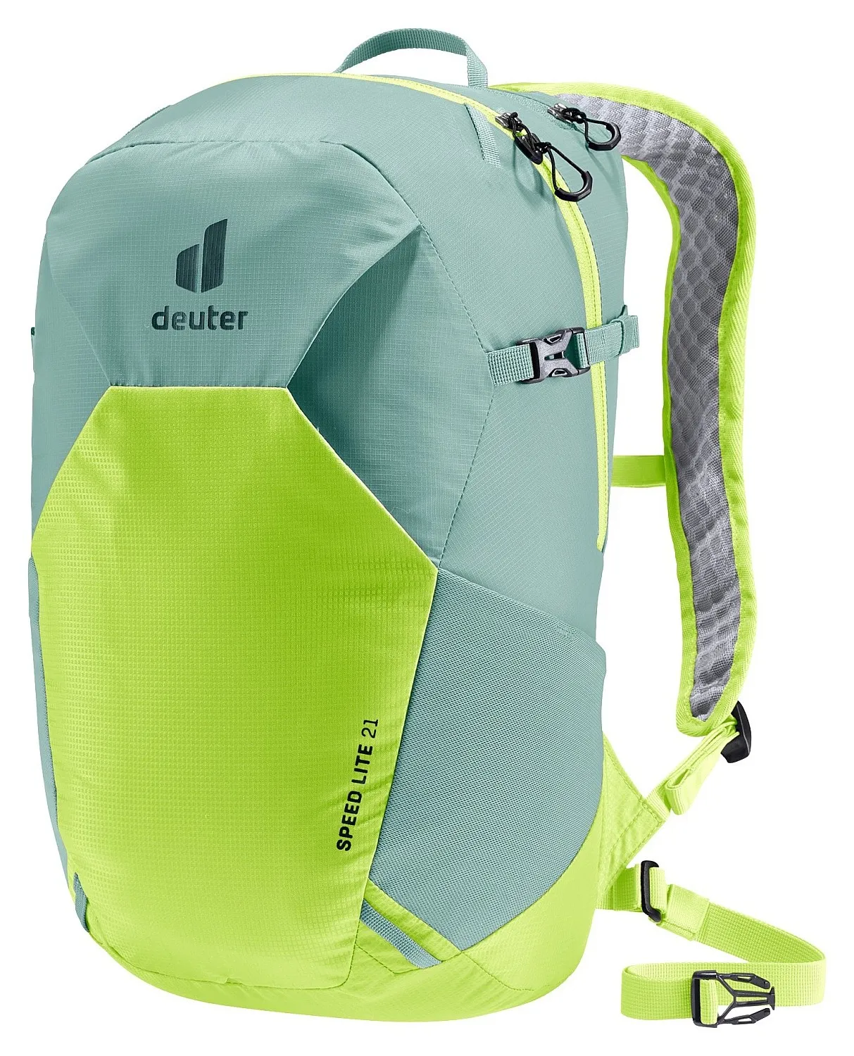MOCHILA DEUTER SPEED LITE 21  JADE/CITRUS