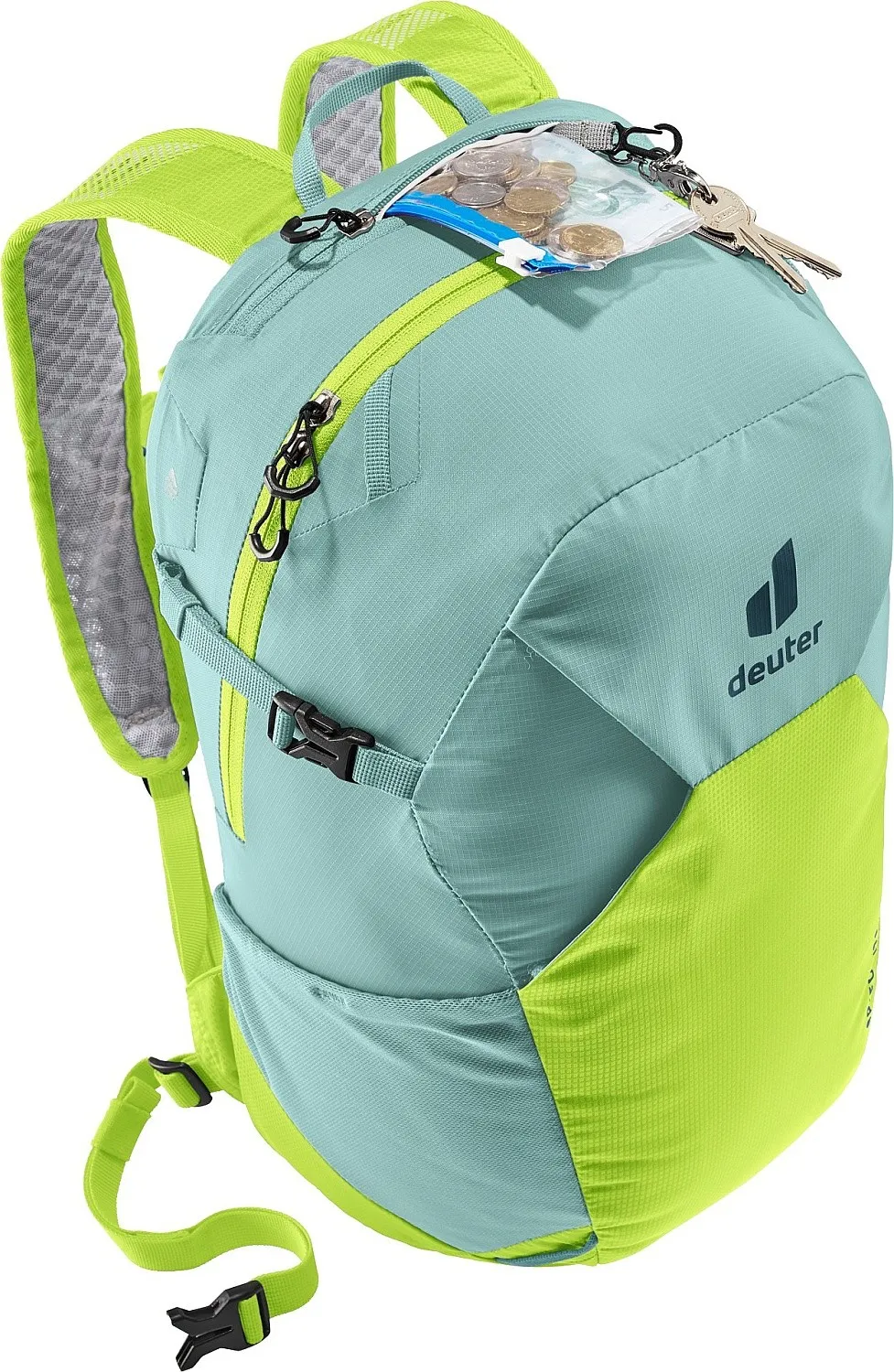 MOCHILA DEUTER SPEED LITE 21  JADE/CITRUS