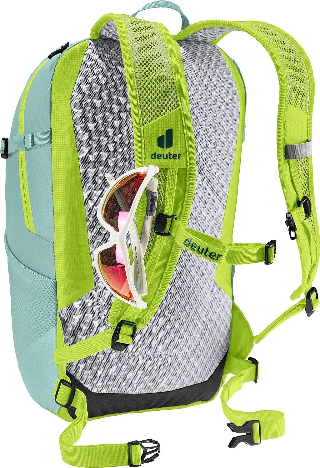 MOCHILA DEUTER SPEED LITE 21  JADE/CITRUS