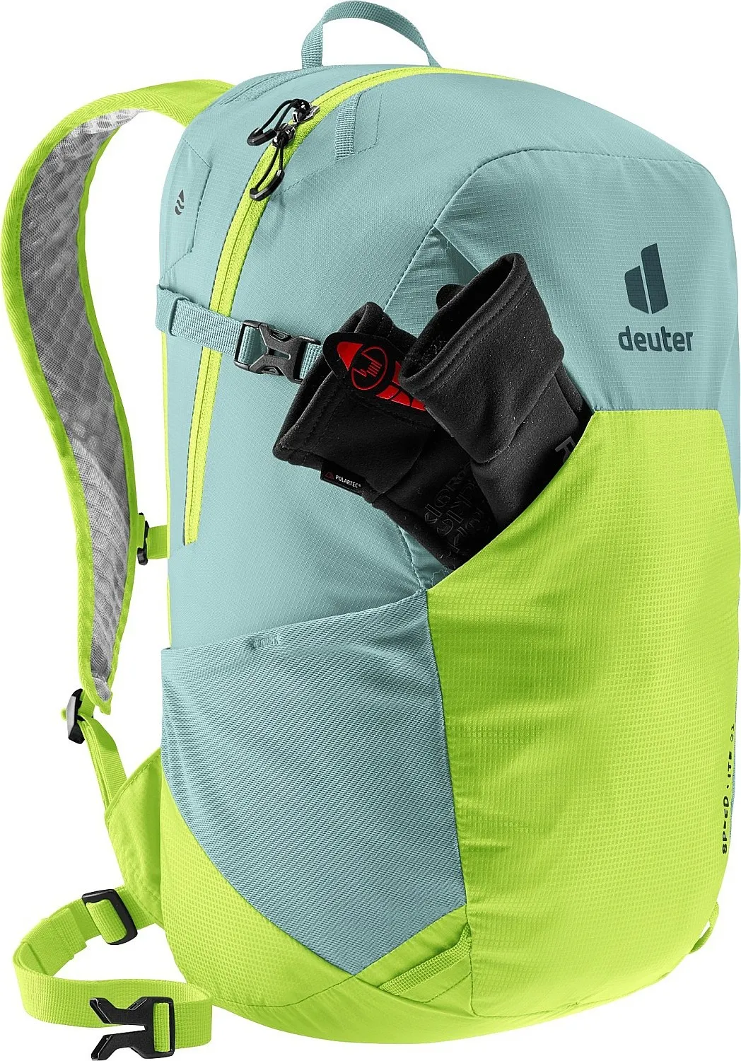 MOCHILA DEUTER SPEED LITE 21  JADE/CITRUS