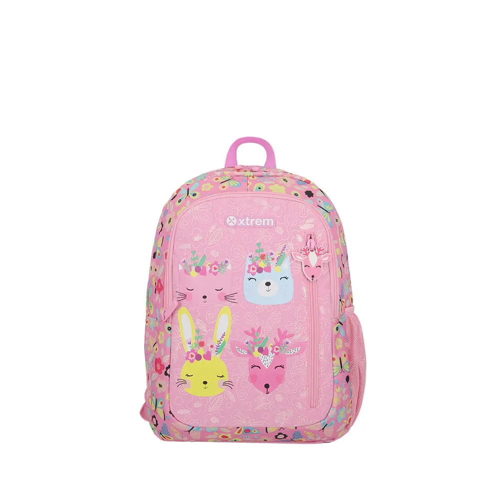 Mochila escolar Logan Forest rosada