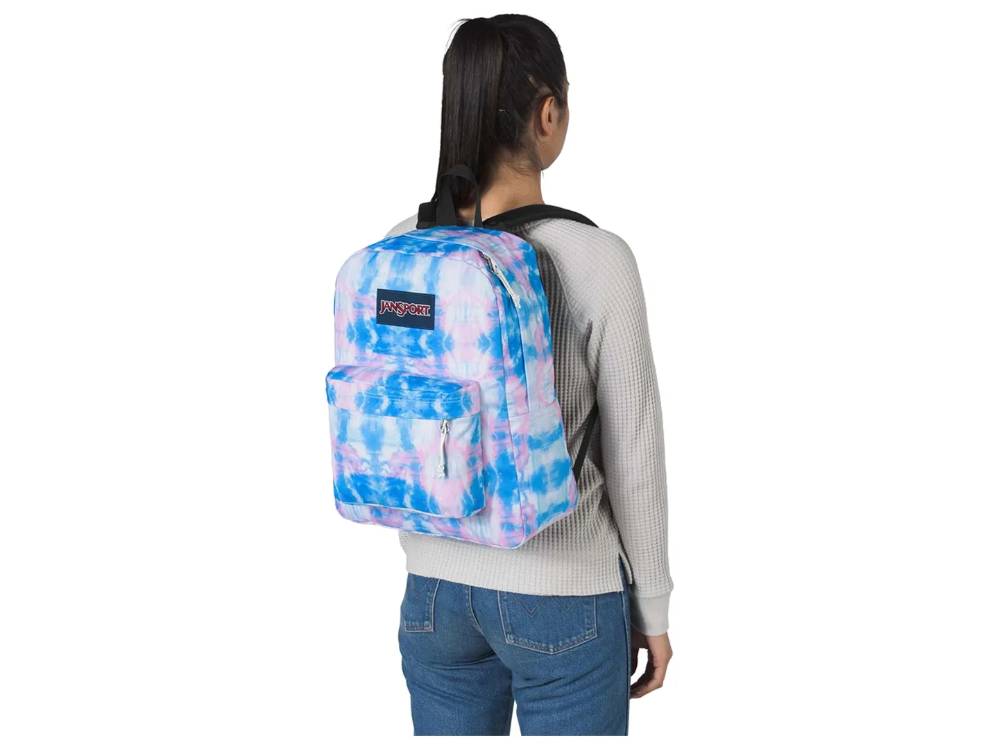 Mochila Jansport Superbreak Color Azul/rosa