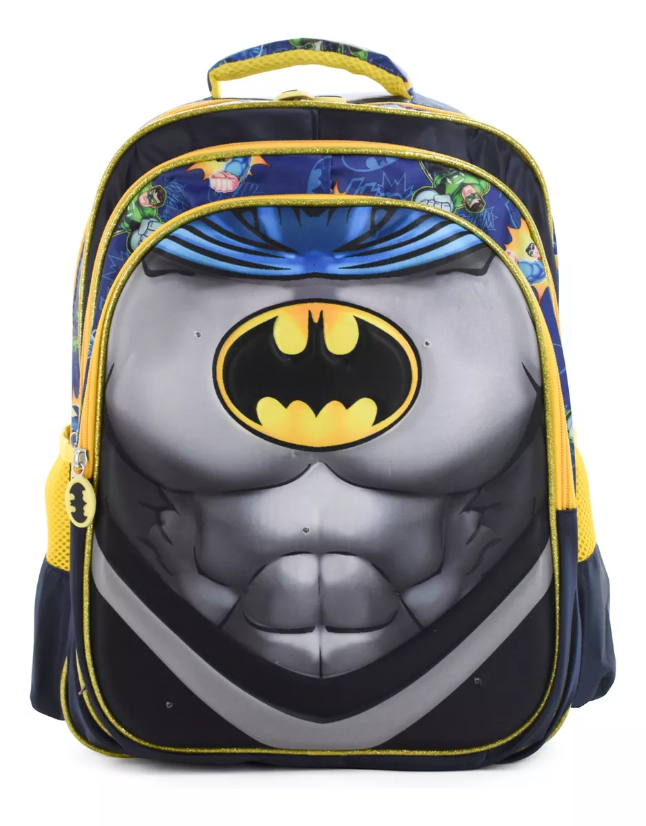 MOCHILA NIñO INFANTIL ESCOLAR SUPERHEROES LUCES MCH60