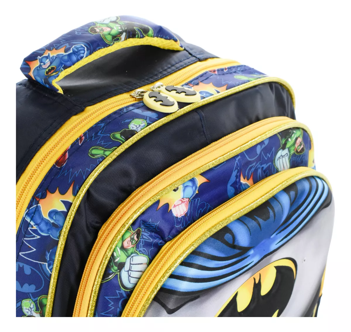 MOCHILA NIñO INFANTIL ESCOLAR SUPERHEROES LUCES MCH60