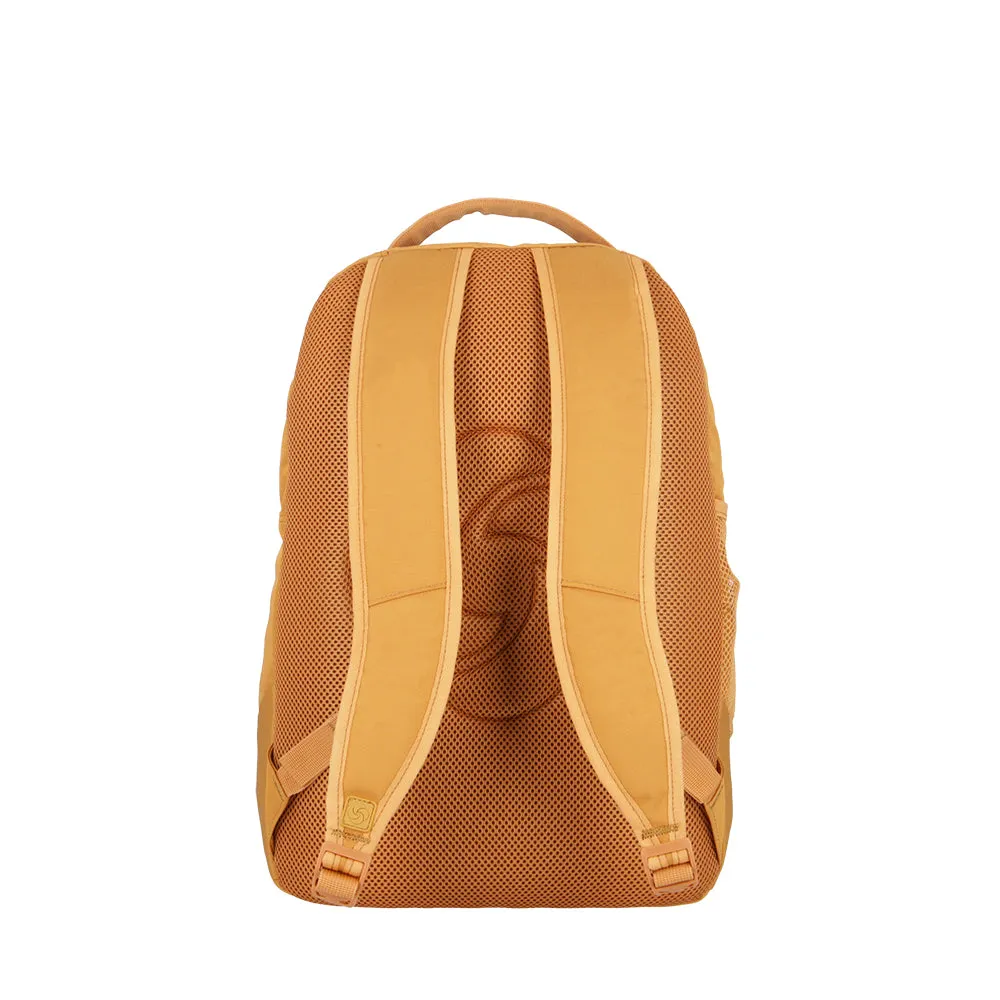 Mochila para laptop hombre Acceleration Harlow amarilla 17