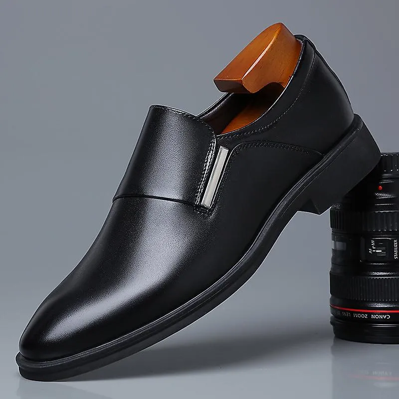 Moda Vestir Zapatos Puntiagudos Split Cuero Hombres Casual Mocasines Formales Boda de negocios Oxford Zapatos Zapatillas de Homb