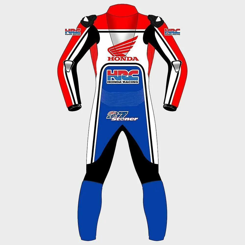 MONO DE CUERO DE CARRERAS DE MOTOS MN068