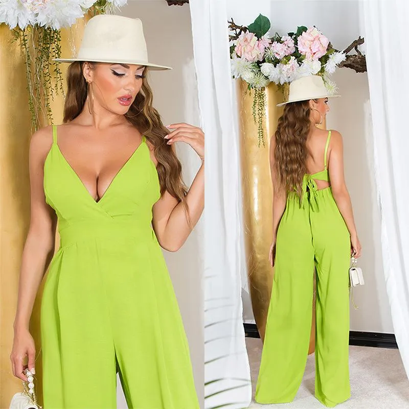 Mono holgado con asas ajustables verde