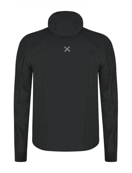 MONTURA Chaqueta Peak Hombre Black/Green Lime