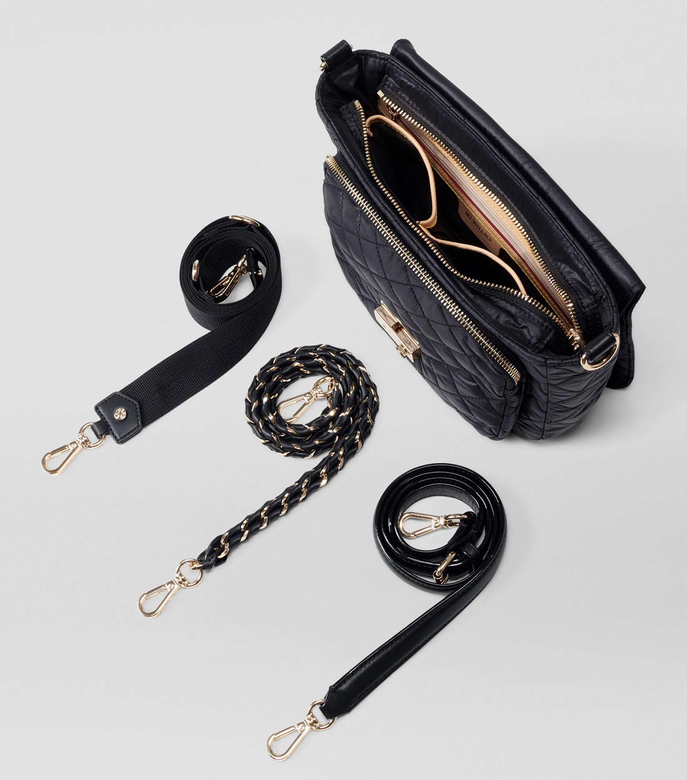 MZ Wallace Bolso crossbody capitonado Mujer