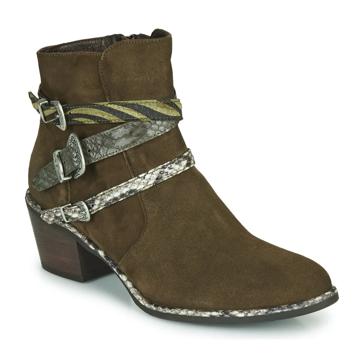 NAPOLI V3 VELOURS MILITARE