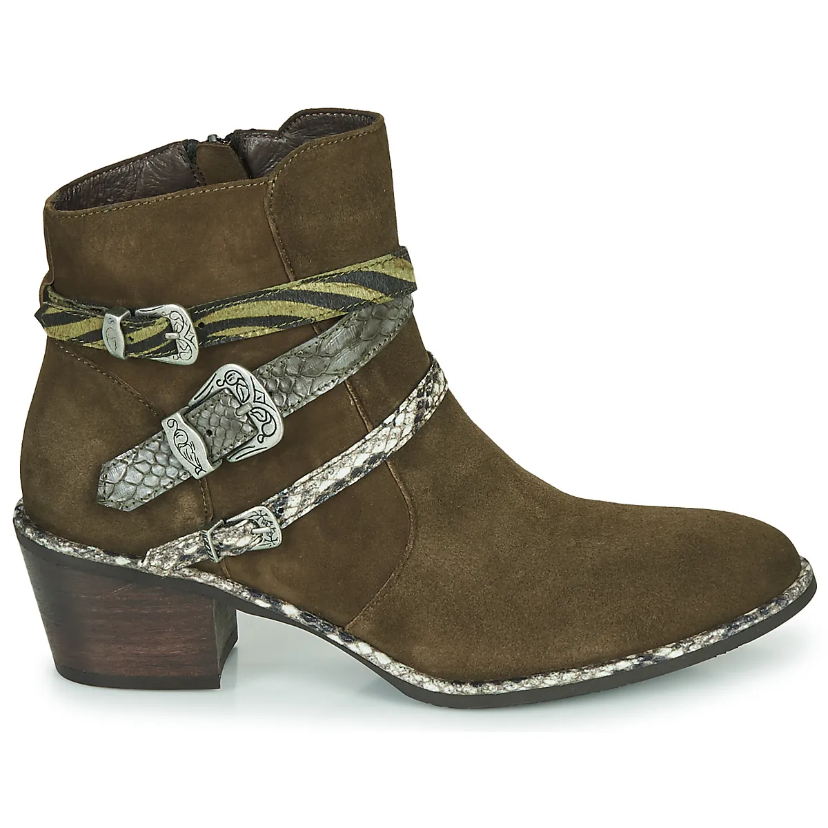 NAPOLI V3 VELOURS MILITARE