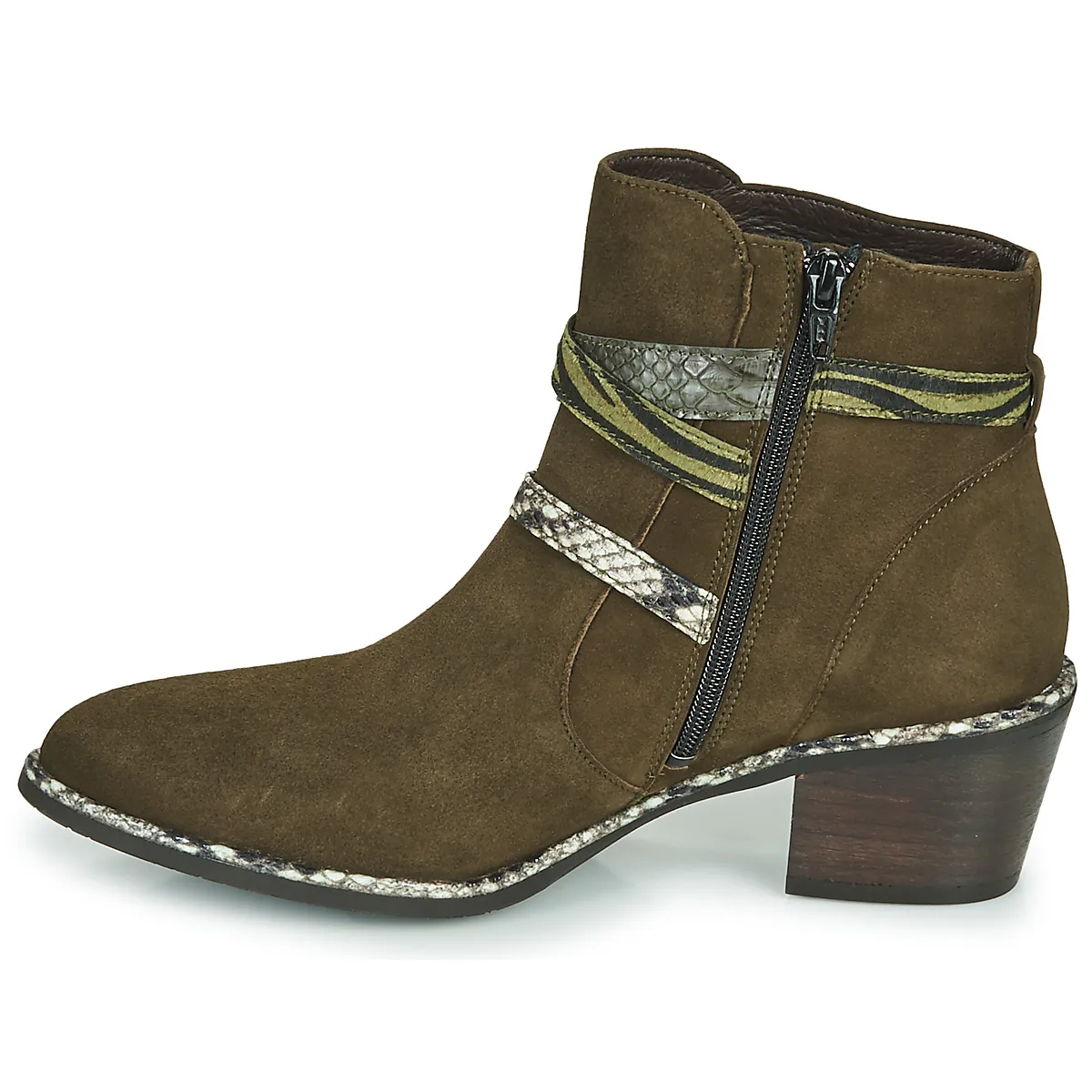 NAPOLI V3 VELOURS MILITARE