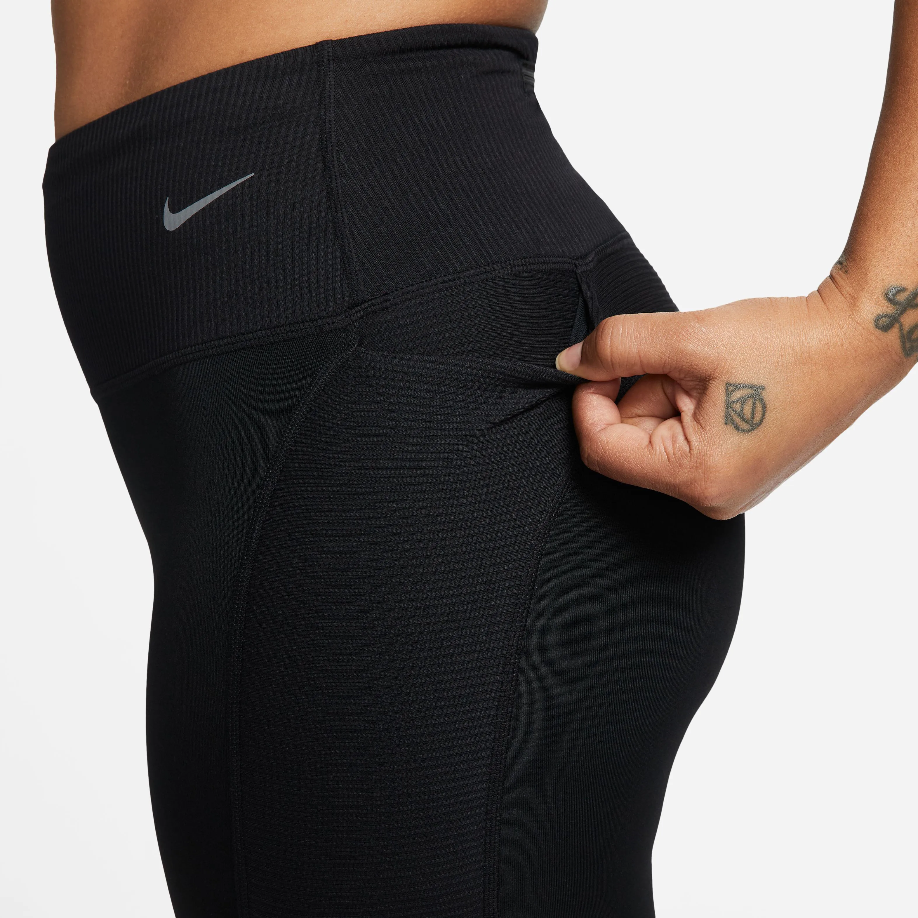 NIKE DRIFIT FAST MIDRISE 7/8 NOVELTY MALLA MUJERES