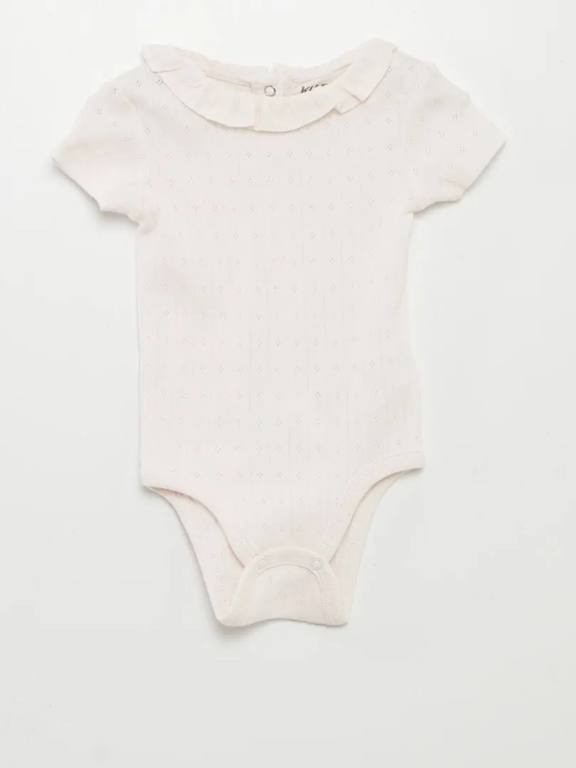 PACK DE 2 BODIES DE PUNTO  ROSA