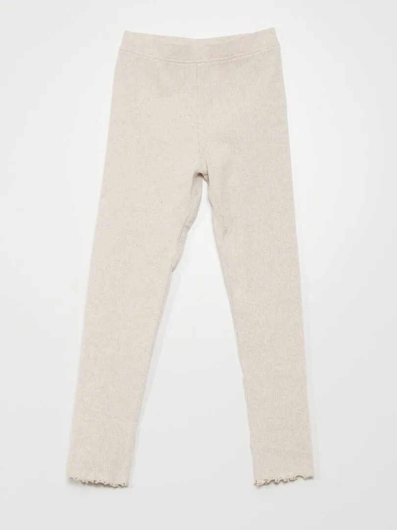 PACK DE 2 LEGGINGS DE CANALé  AZUL