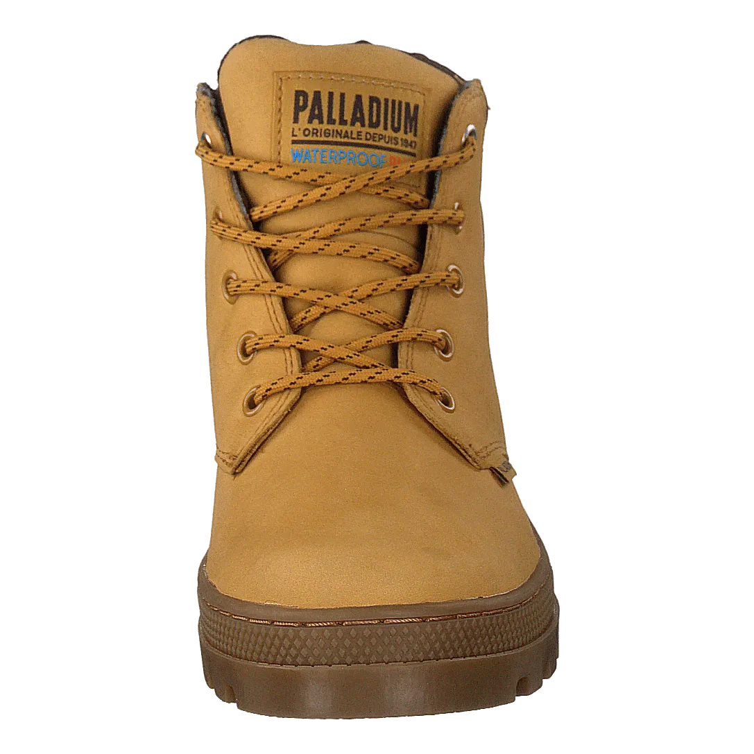 Palladium zapatos Pallabosse Lo Cuff Wp Amber Gold