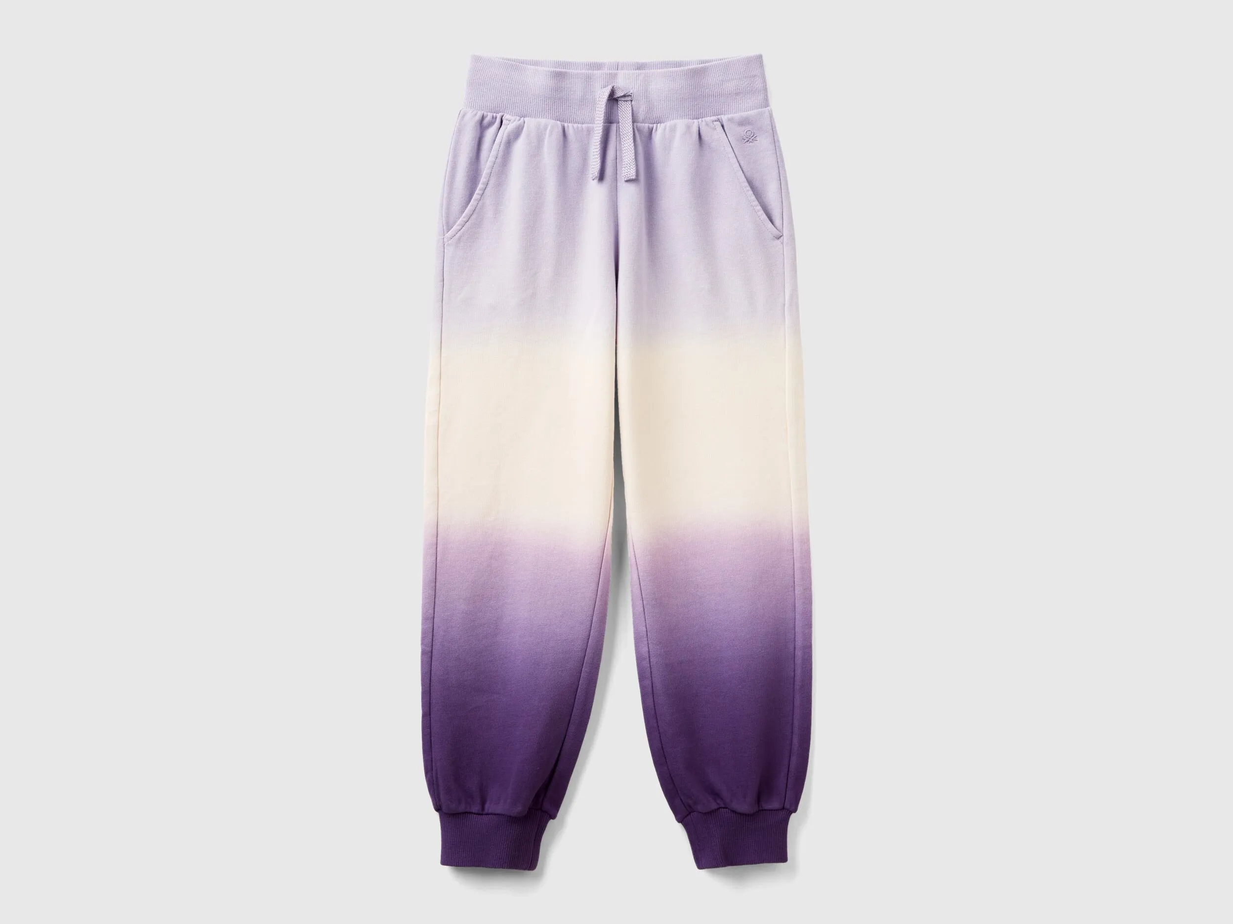 Pantalón de felpa con cordón de ajuste