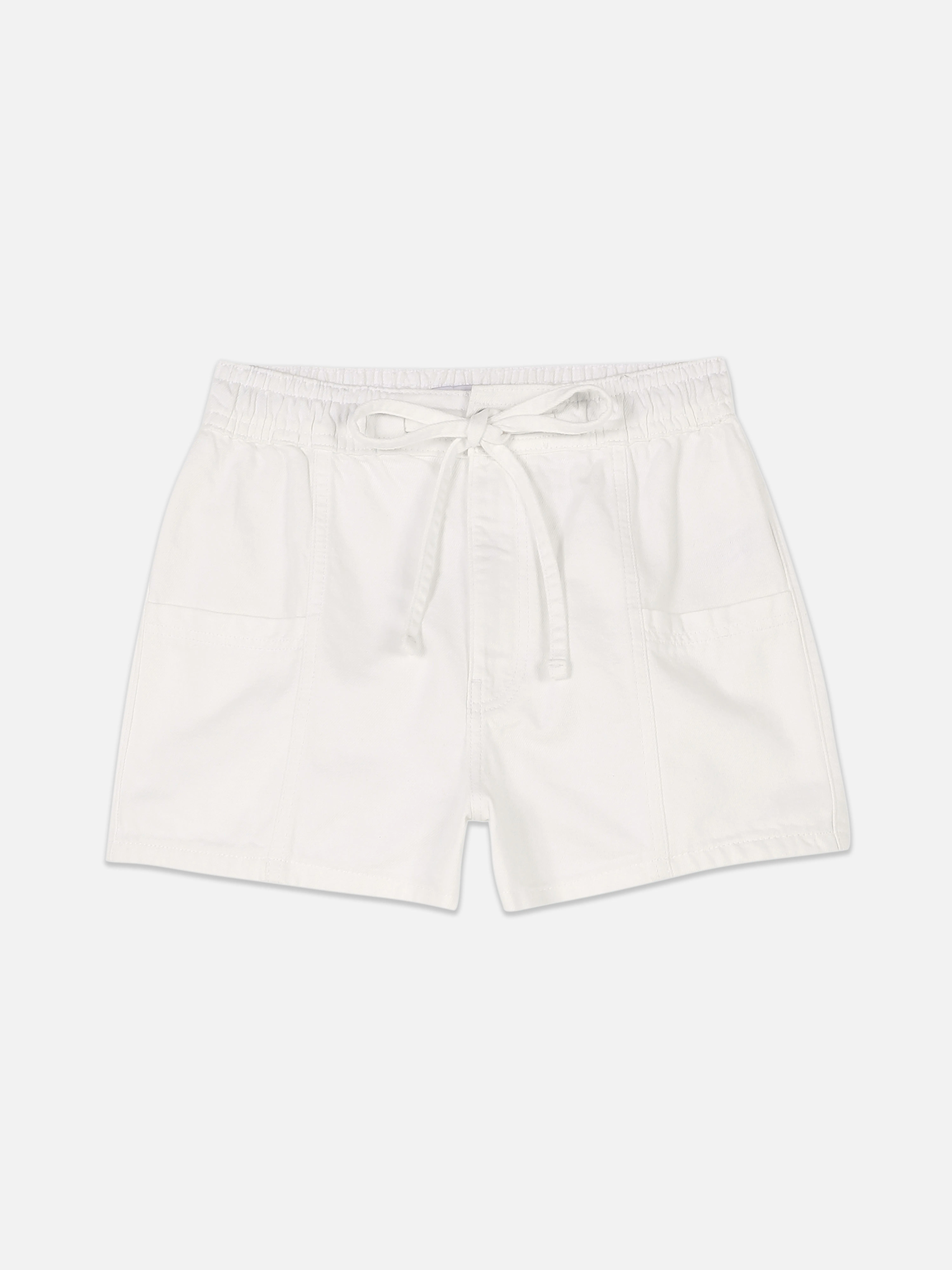 Pantalones cortos vaqueros con cordón de ajuste