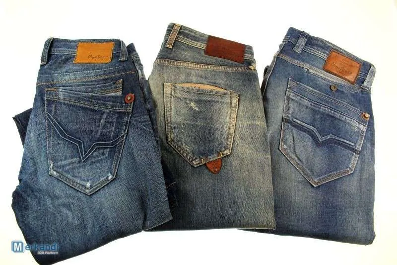 Pantalones vaqueros Pepe, Tommy, Guess, Replay Men Jeans Mix