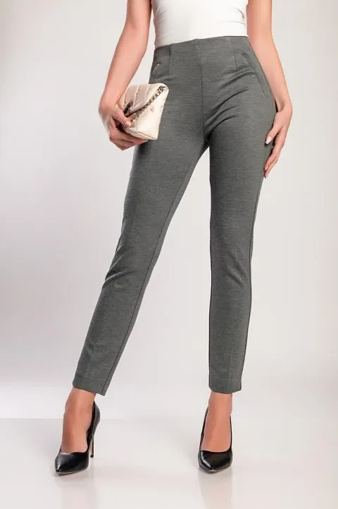 Pantalón elegante, gris.