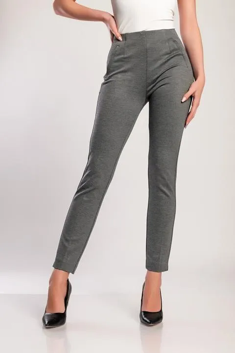 Pantalón elegante, gris.