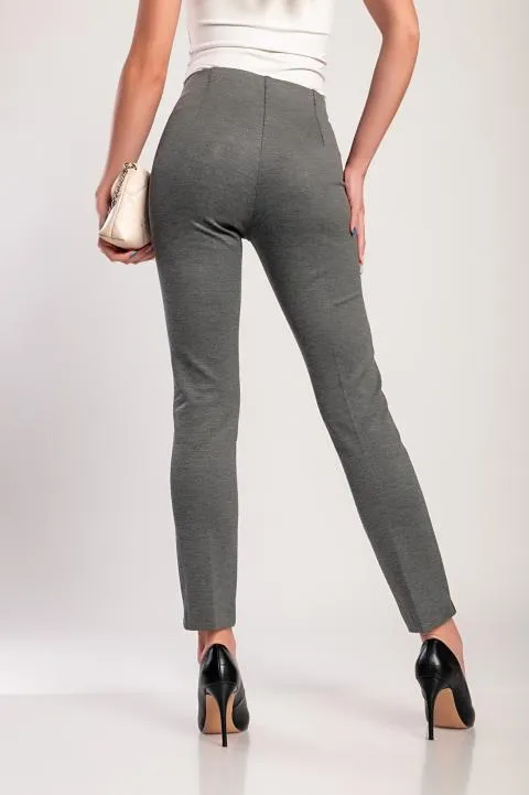 Pantalón elegante, gris.