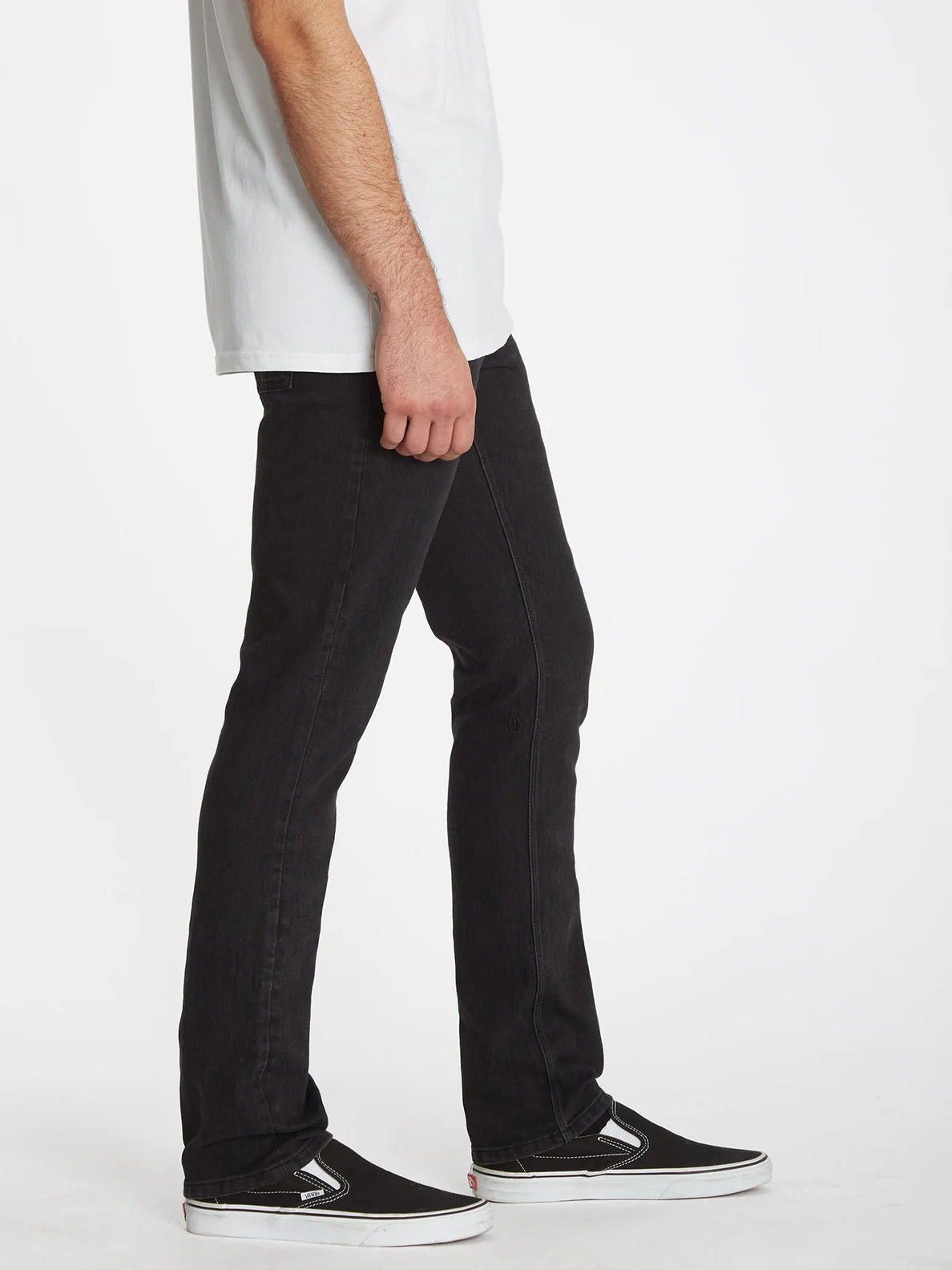 Pantalón VOLCOM Vaqueros corte ceñido para Hombre 2 X VORTA SLIM STRAIGHT – BLACK OUT Ref. A1912302_BKO negro tejano