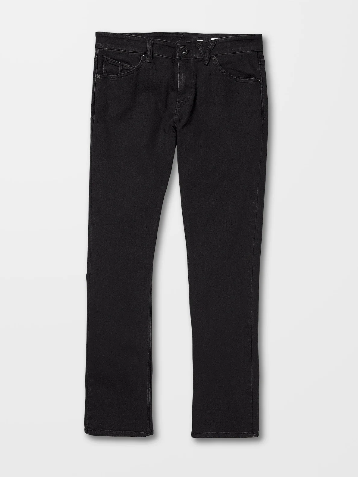 Pantalón VOLCOM Vaqueros corte ceñido para Hombre 2 X VORTA SLIM STRAIGHT – BLACK OUT Ref. A1912302_BKO negro tejano