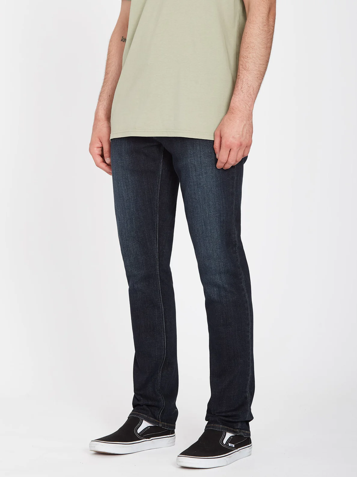 Pantalón VOLCOM Vaqueros corte ceñido para Hombre 2 X VORTA SLIM STRAIGHT – RNS Ref. A1912302_BKO azul marino tejano