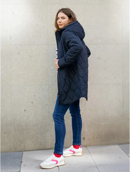 Parka acolchada con capucha