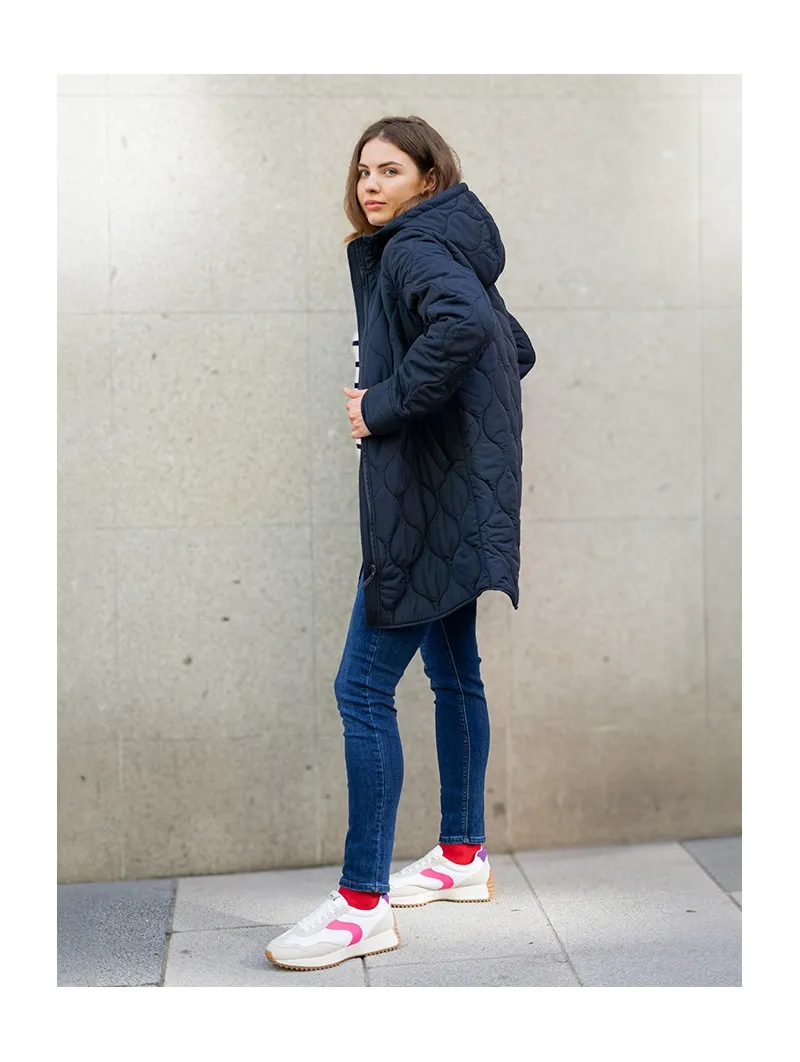 Parka acolchada con capucha