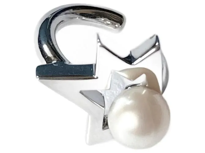 Pendiente Ear Cuff Cometa Tasaki Plata 