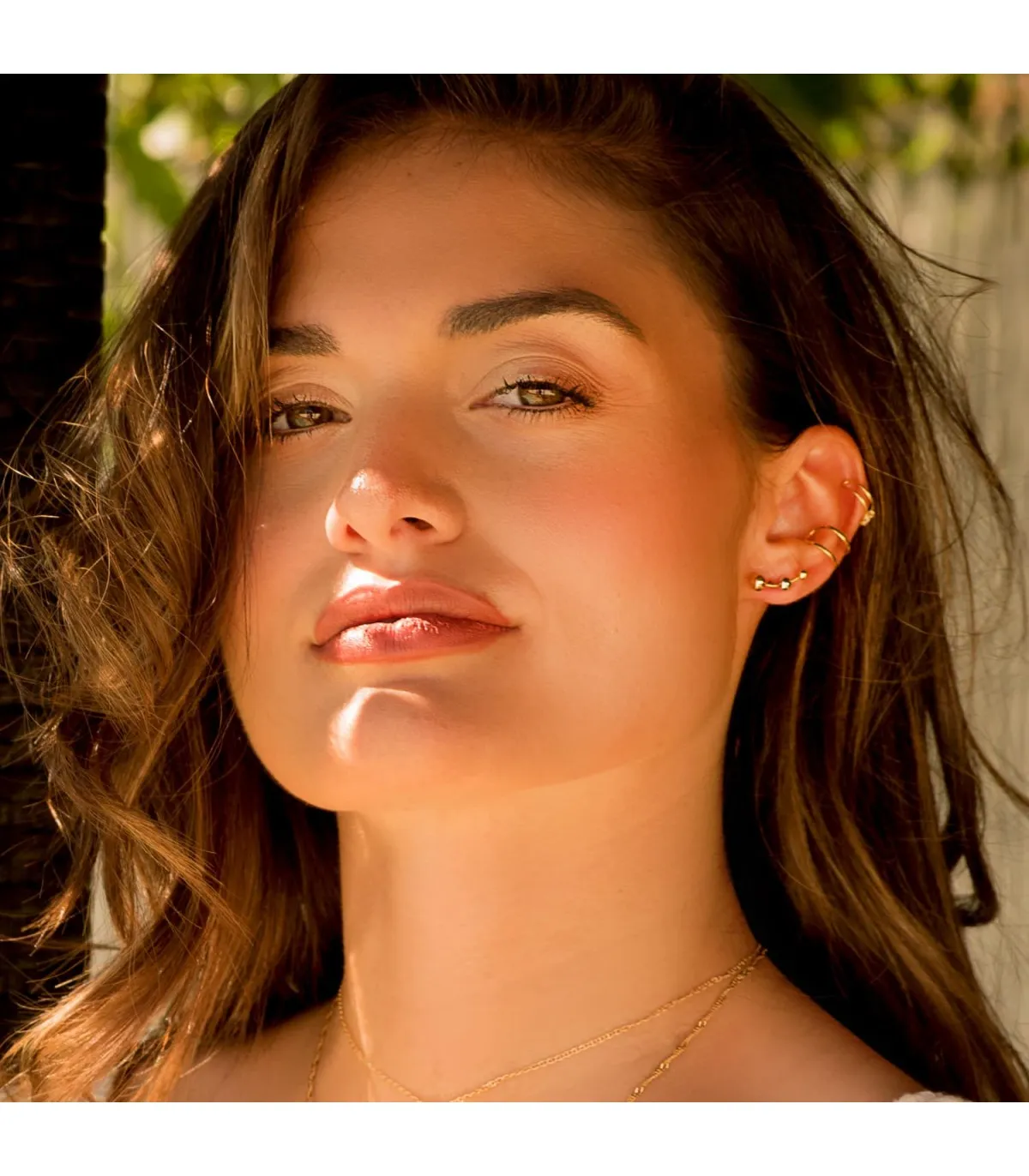 Piercing Sand Ear Cuff Or 18K