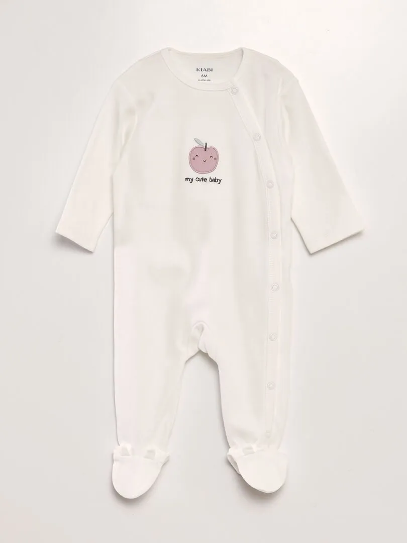 PIJAMA PELELE DE PUNTO  PACK DE 2  ROSA
