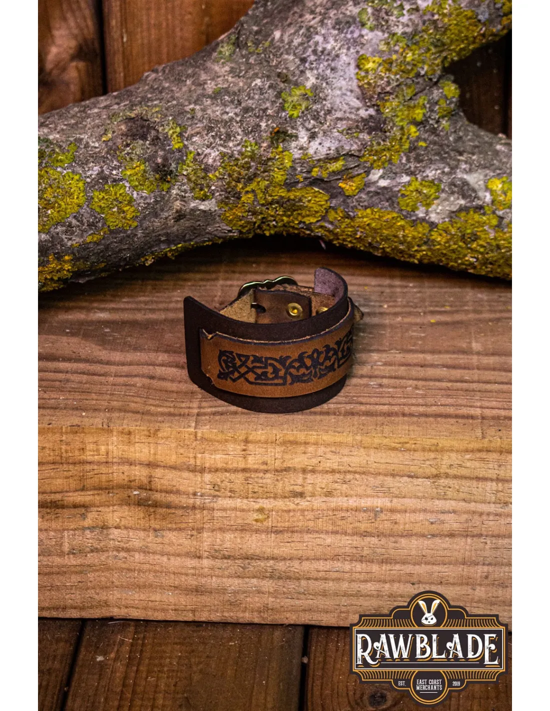 Pulsera de cuero Eldamar para nobles y elfos