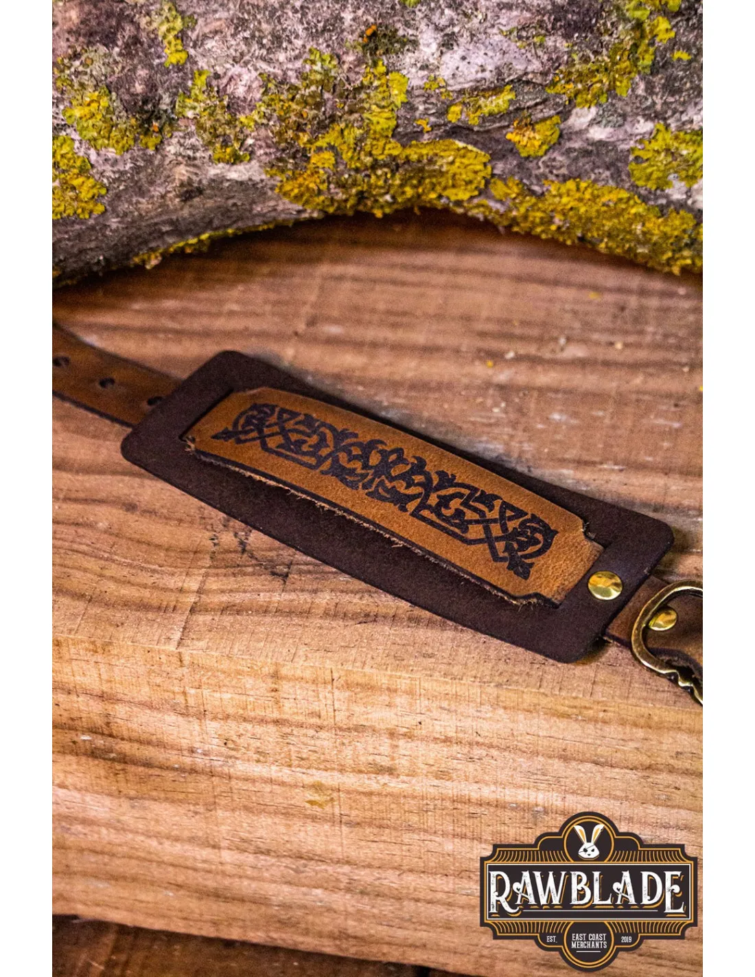 Pulsera de cuero Eldamar para nobles y elfos