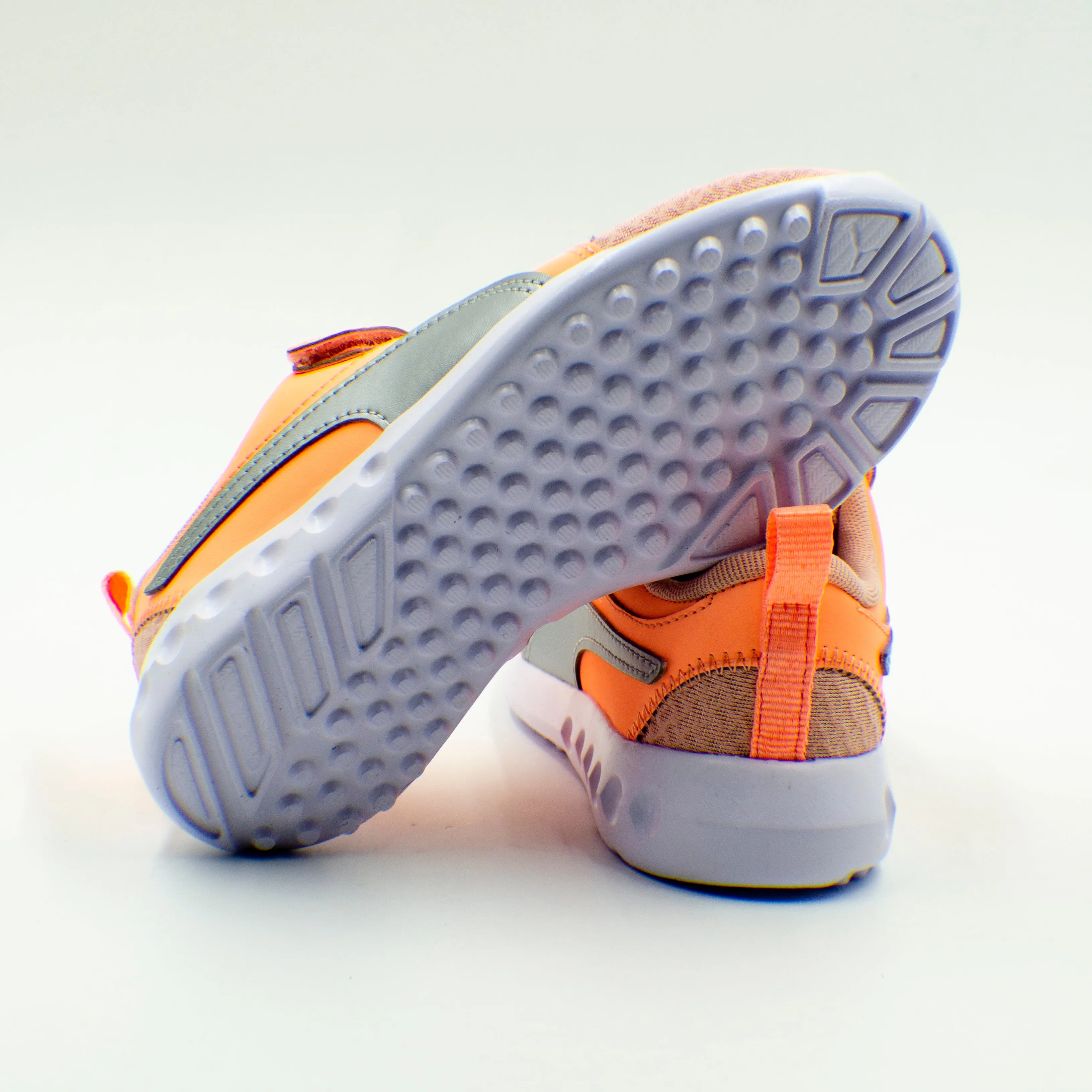 Puma Carson 2 C/Velcro Metallic (AC) Orange Rose Zapatillas Nia Casual