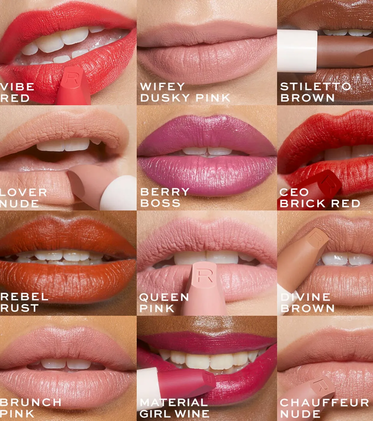 REVOLUTION  BARRA DE LABIOS SATINADA LIP ALLURE  REBEL RUST