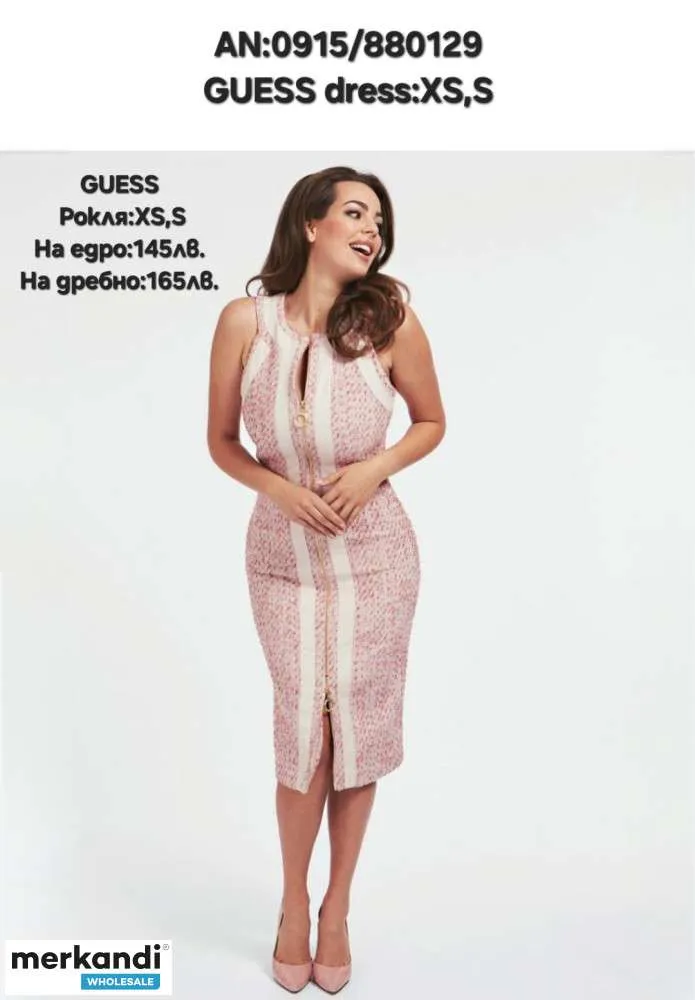 Ropa de outlet de moda GUESS para mujer 80%, hombre20%