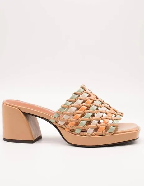Sandalia Noa Harmon Sira Multicolor Cuero de Mujer