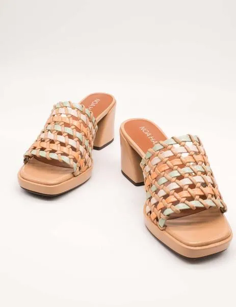 Sandalia Noa Harmon Sira Multicolor Cuero de Mujer