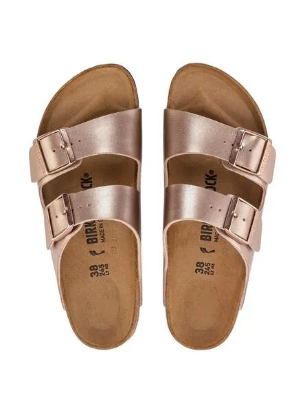 SANDALIAS BIRKENSTOCK ARIZONA BIRKOFLOR COBRE PARA MUJER