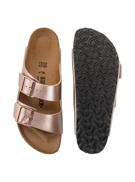 SANDALIAS BIRKENSTOCK ARIZONA BIRKOFLOR COBRE PARA MUJER
