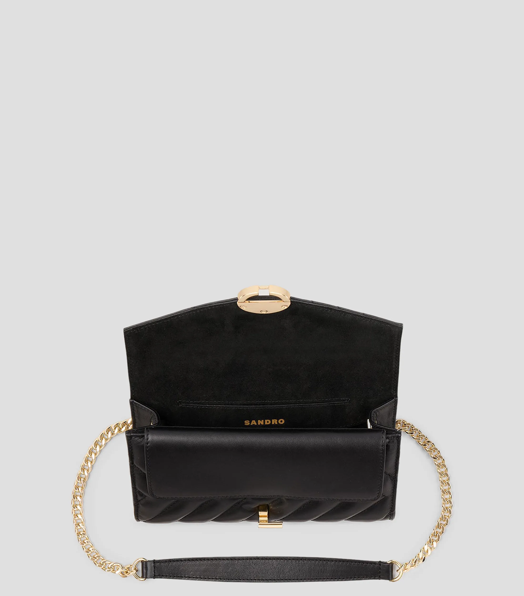 Sandro Bolso Shoulder Acolchado Mujer