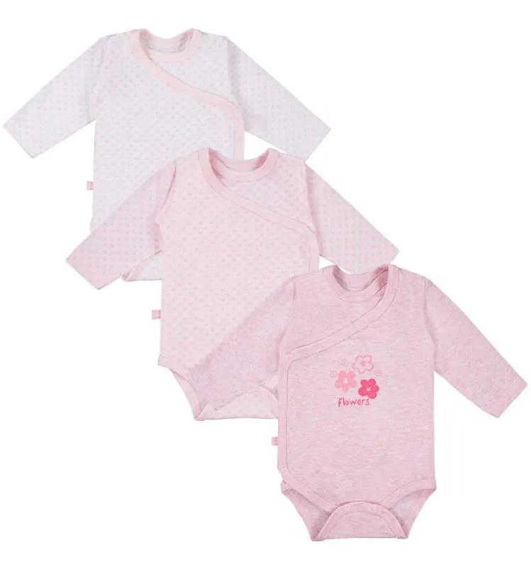 Set de 3 bodys para niña