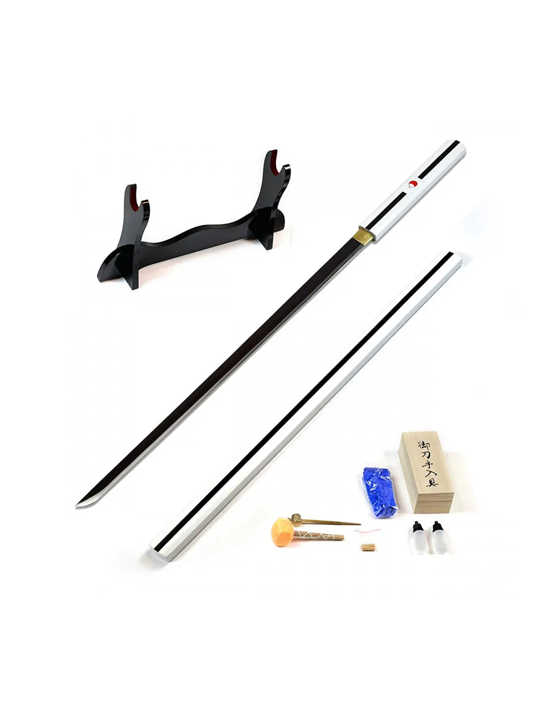 Set katana forjada a mano de Sasuke Uchiha de Naruto