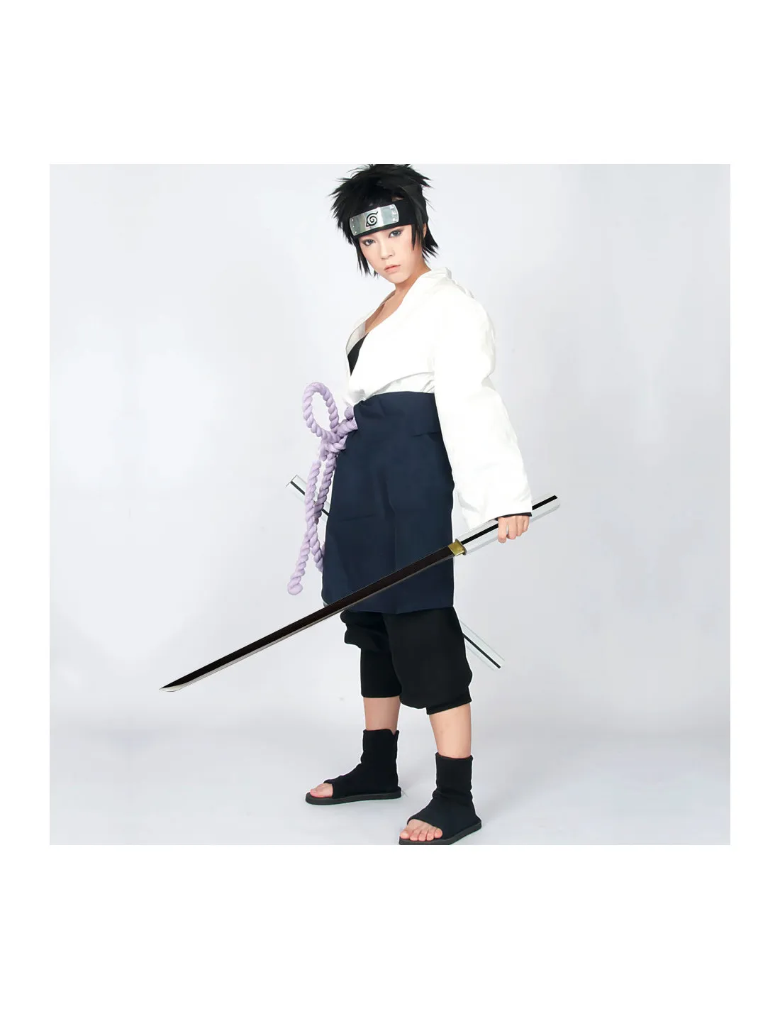 Set katana forjada a mano de Sasuke Uchiha de Naruto