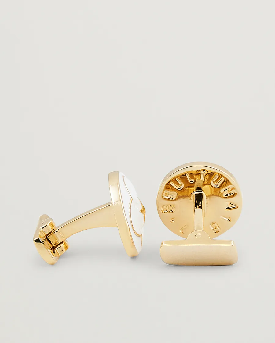 Skultuna Cuff Links Polar Star White
